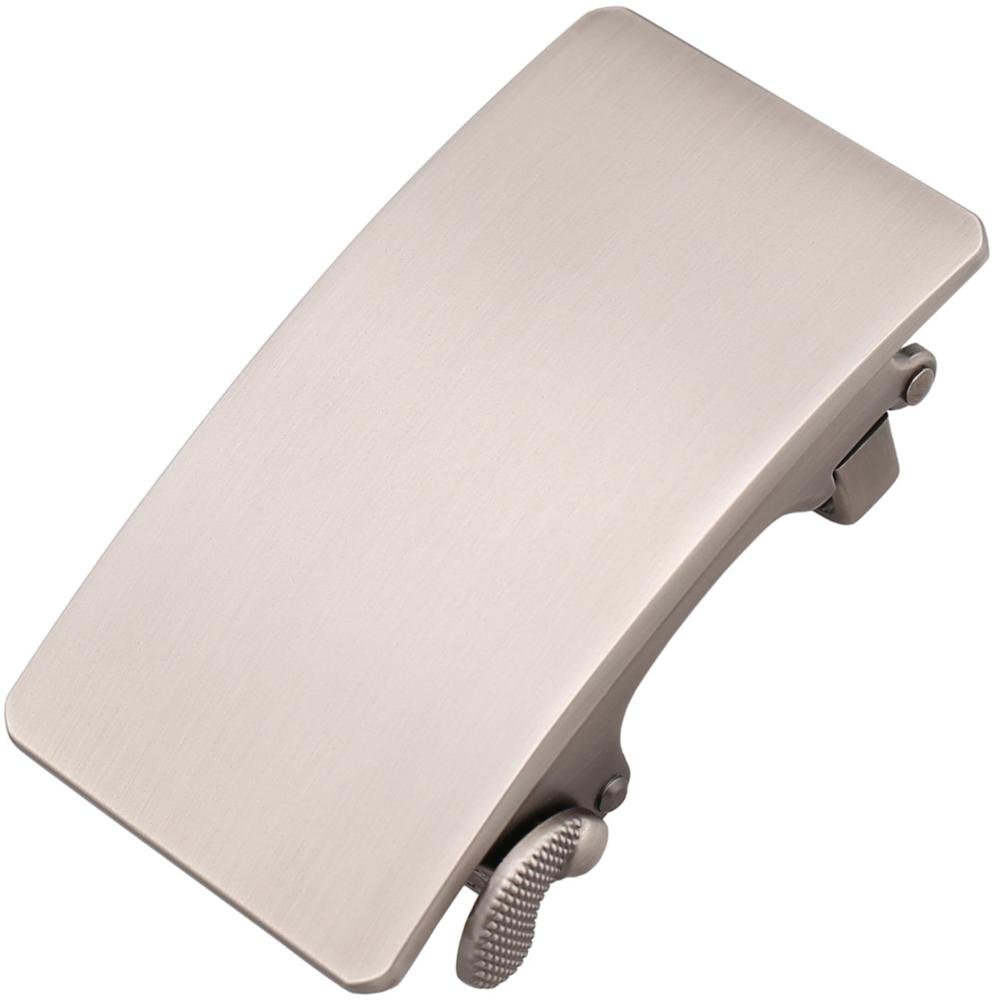 Custom Men's Alloy Automatic Ratchet Belt Buckle for Leather Belt