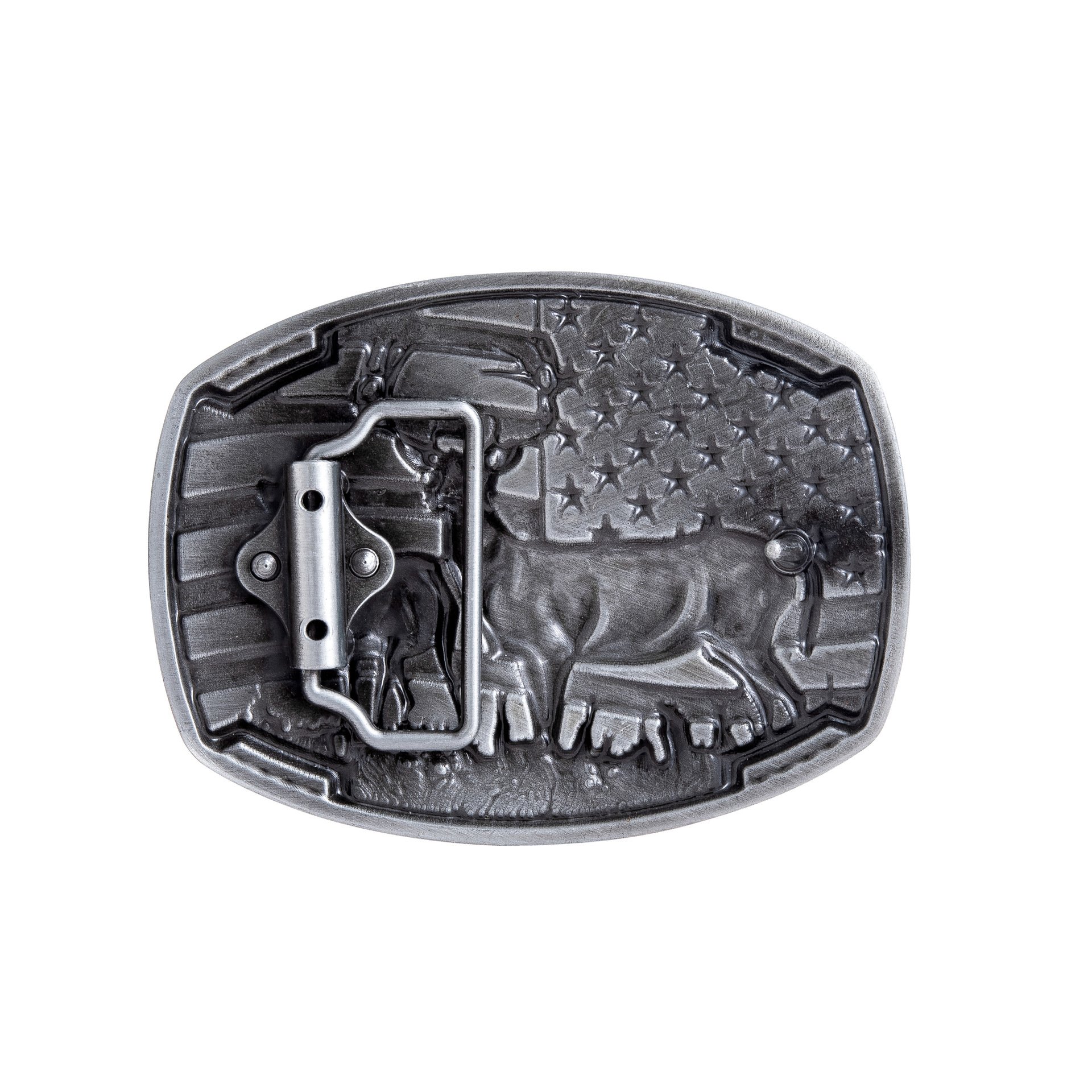 Western Cowboy Mens Belt Buckles 3D Deer pattern Belt Buckle cowgirl belt buckle