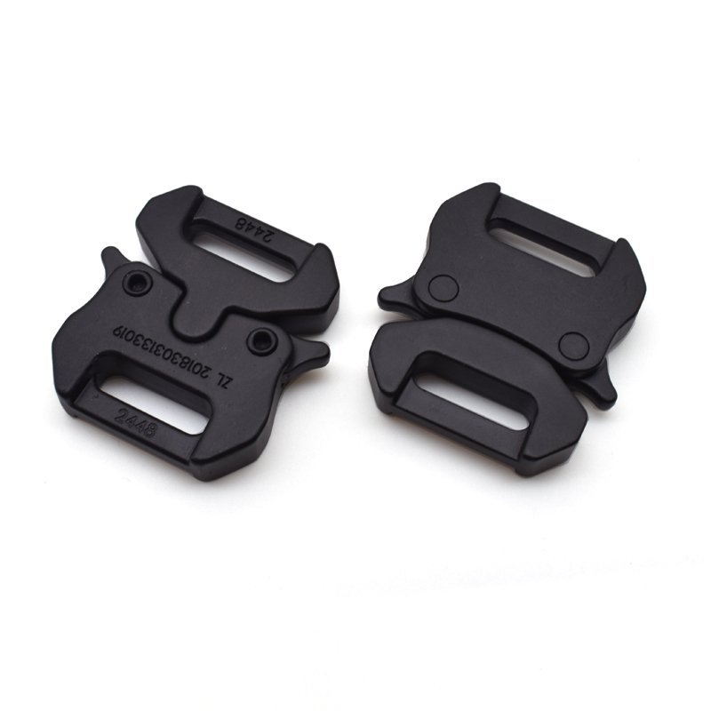 Adjustable Nylon Tactical Belt Breathable Web Quick Release Belt with Heavy Duty Metal Buckle