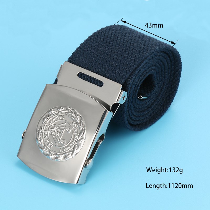 Adjustable Nylon Tactical Belt Breathable Web Quick Release Belt with Heavy Duty Metal Buckle