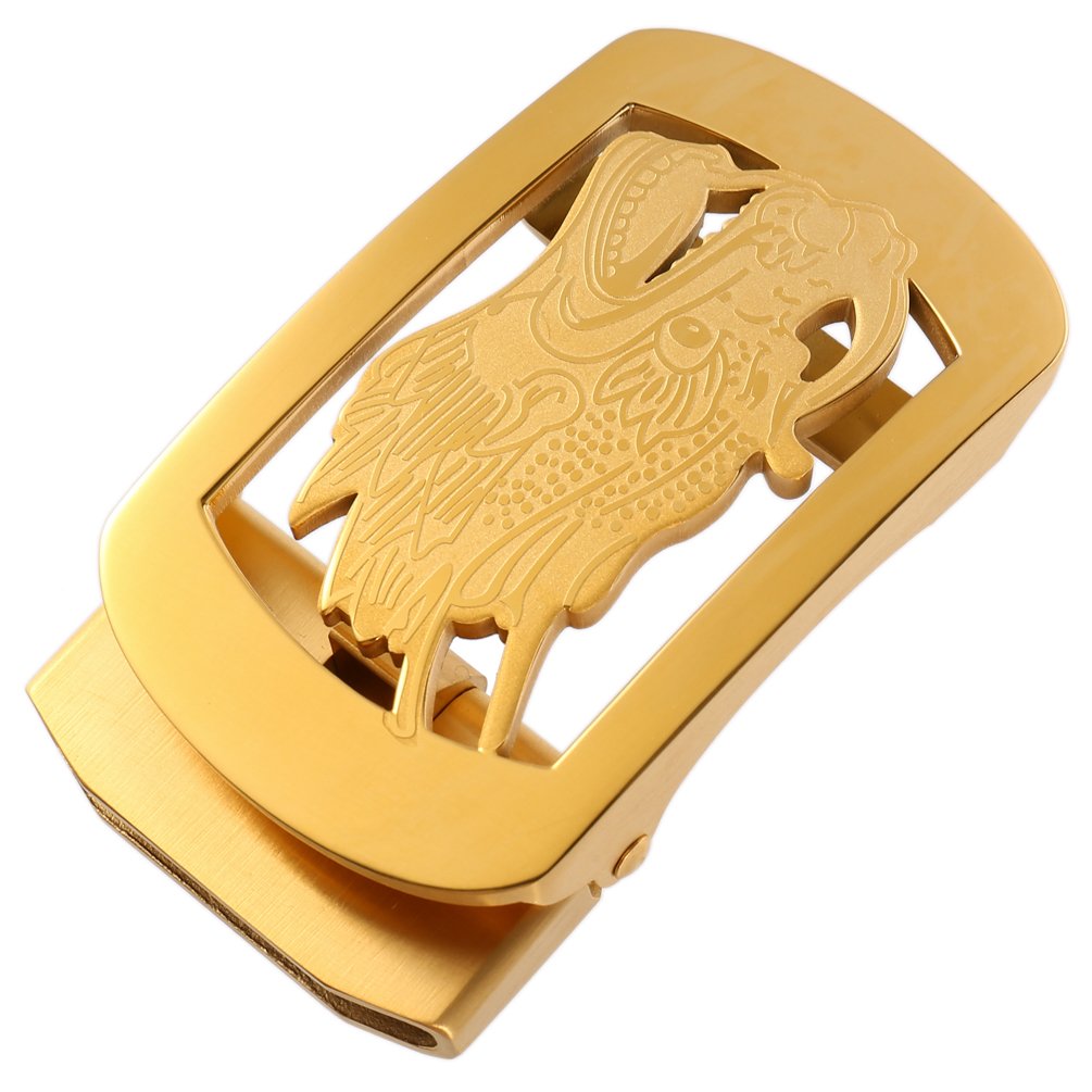 Men's trend stainless steel automatic buckle LY36-61362