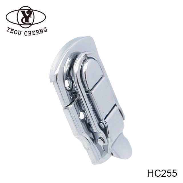 durable HC255 polished silver hasps clamps lock for high-grade steel case hardware locks simple special fashion eco-friendly