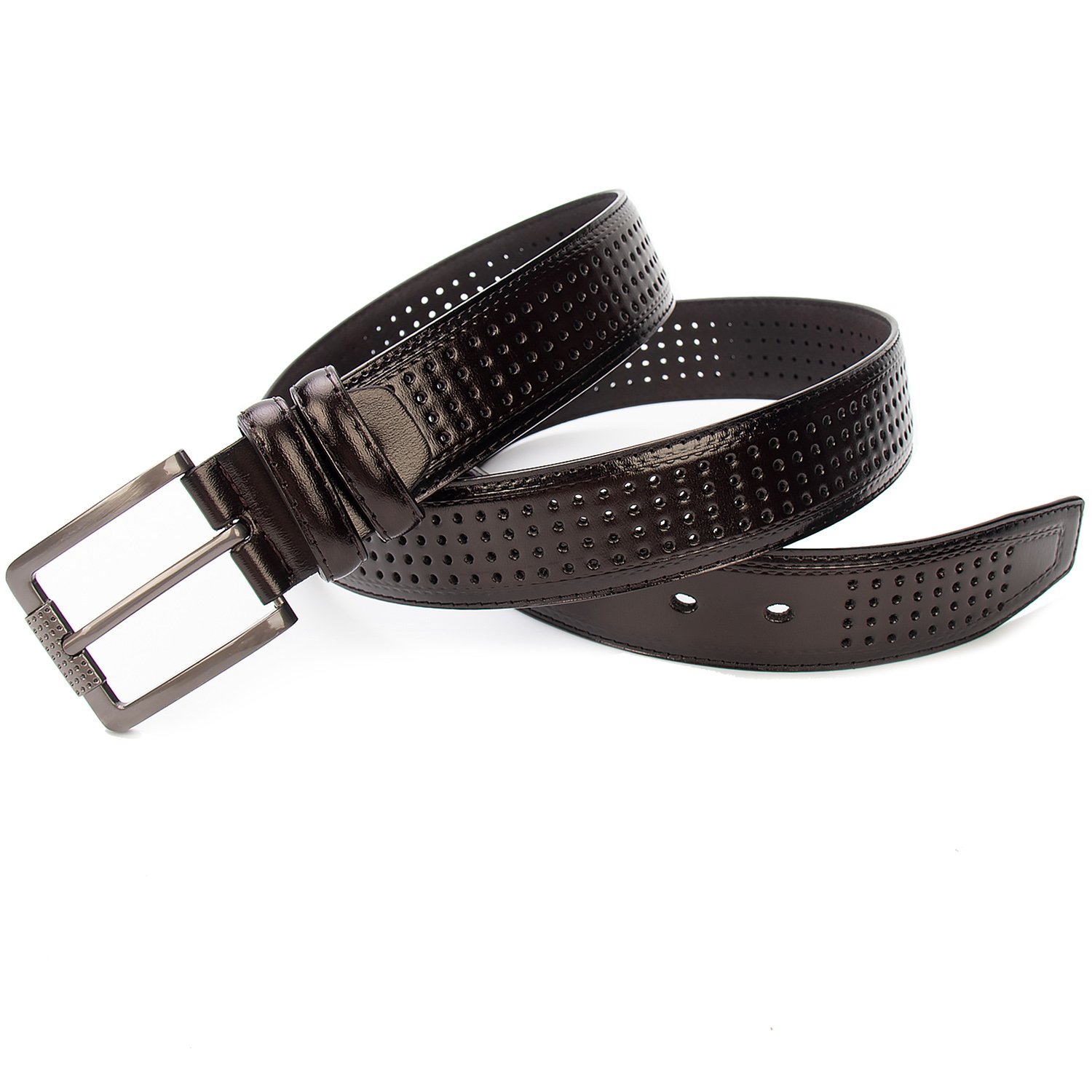 Wholesale customized PU leather belt manufacturer business pin buckle jeans belt Top quality