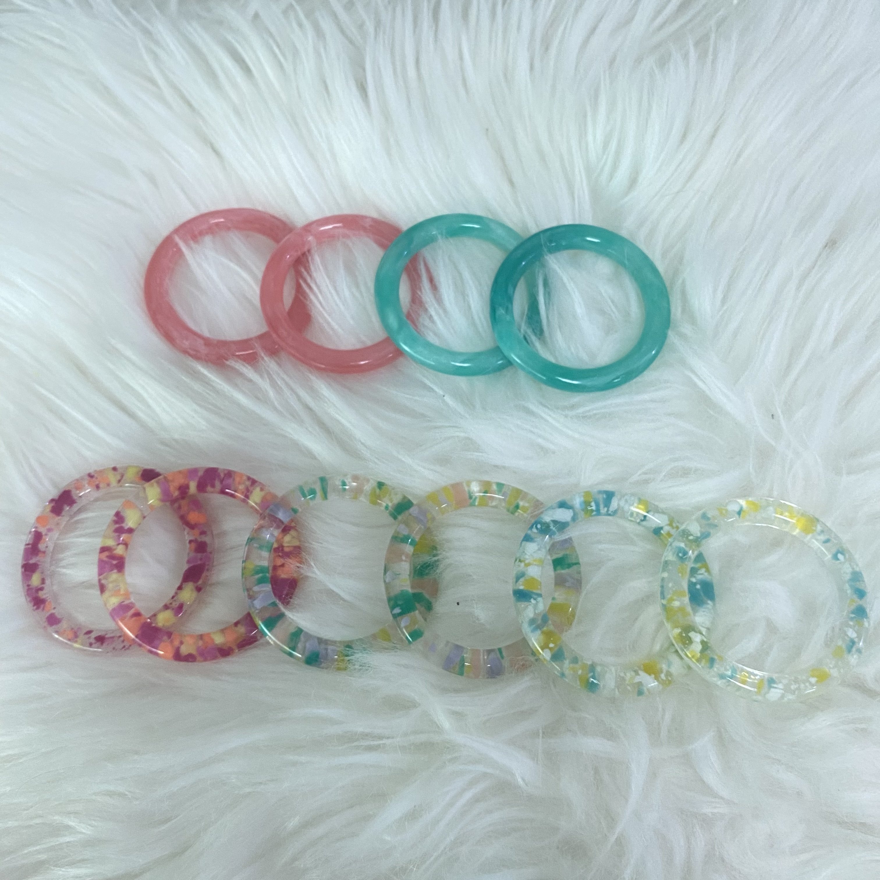 Wholesale Swimwear Tortoiseshell Plastic For Dresses Belt Round Ring Adjustable Resin Buckles