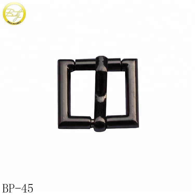 Factory Made Handbags Pin Buckle Designer Iron Metal Clip Roller Blank Belt Buckle For Men Backpack