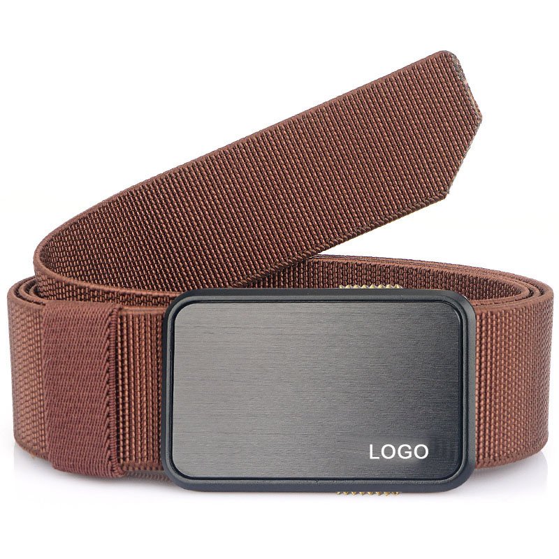 Magnetic Buckle Tactical Belt Heavy Duty Webbing Belt Adjustable Style Nylon Gun Elite Tactical Gear Quick-Release Metal Buckle