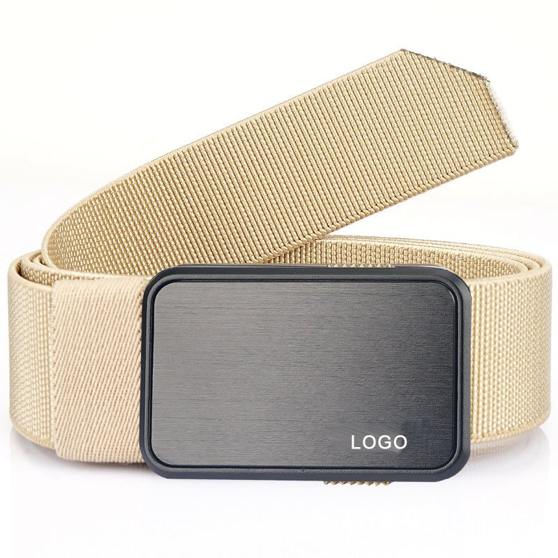 Magnetic Buckle Tactical Belt Heavy Duty Webbing Belt Adjustable Style Nylon Gun Elite Tactical Gear Quick-Release Metal Buckle