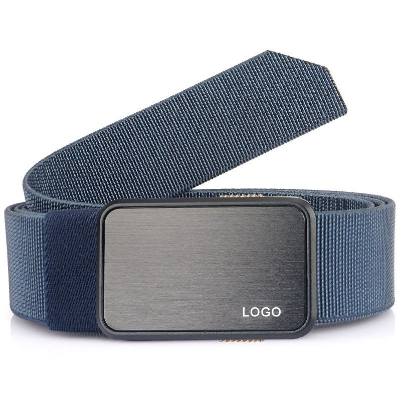 Magnetic Buckle Tactical Belt Heavy Duty Webbing Belt Adjustable Style Nylon Gun Elite Tactical Gear Quick-Release Metal Buckle