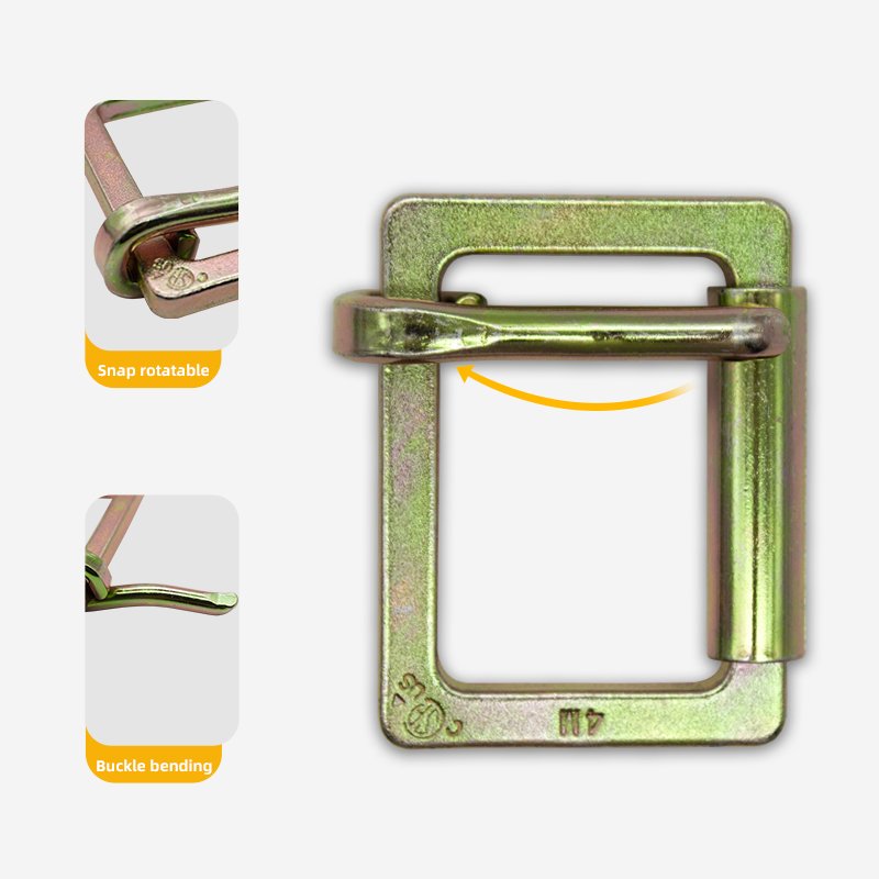 JENSAN Custom 38MM single Removable Roller Belt Pin Buckles ZINC ALLOY metal belt buckle