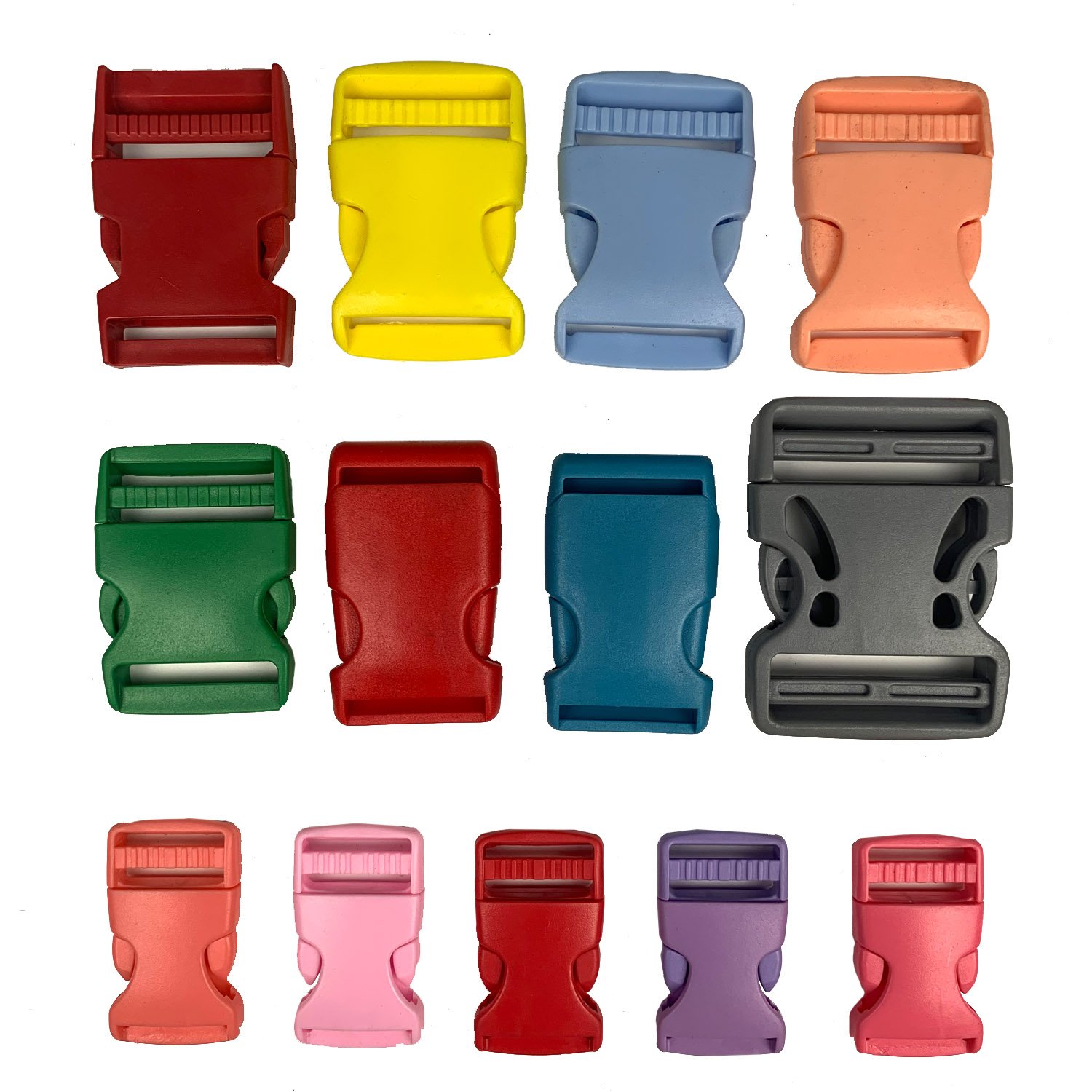 1Inch Magnetic Buckle customized logo Tactical Snap Buckle Plastic Quick Release Magnetic Belt Buckle for Backpack Handbag