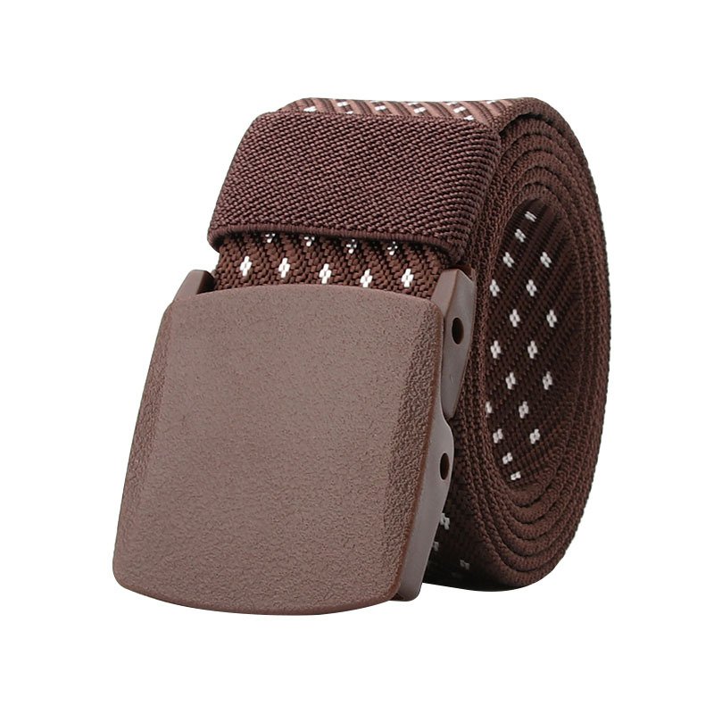 ZY105 Breathable Outdoor Sports Automatic Buckle Waist Belt Nylon Waistband Women Men Canvas Belts