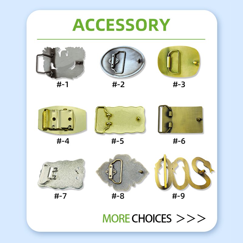 RENHUI Logo Clasp Adjusts Manufacturer 50Mm Cowboy Ring Locking Rectangle Metal Custom Belt Buckles For Belt