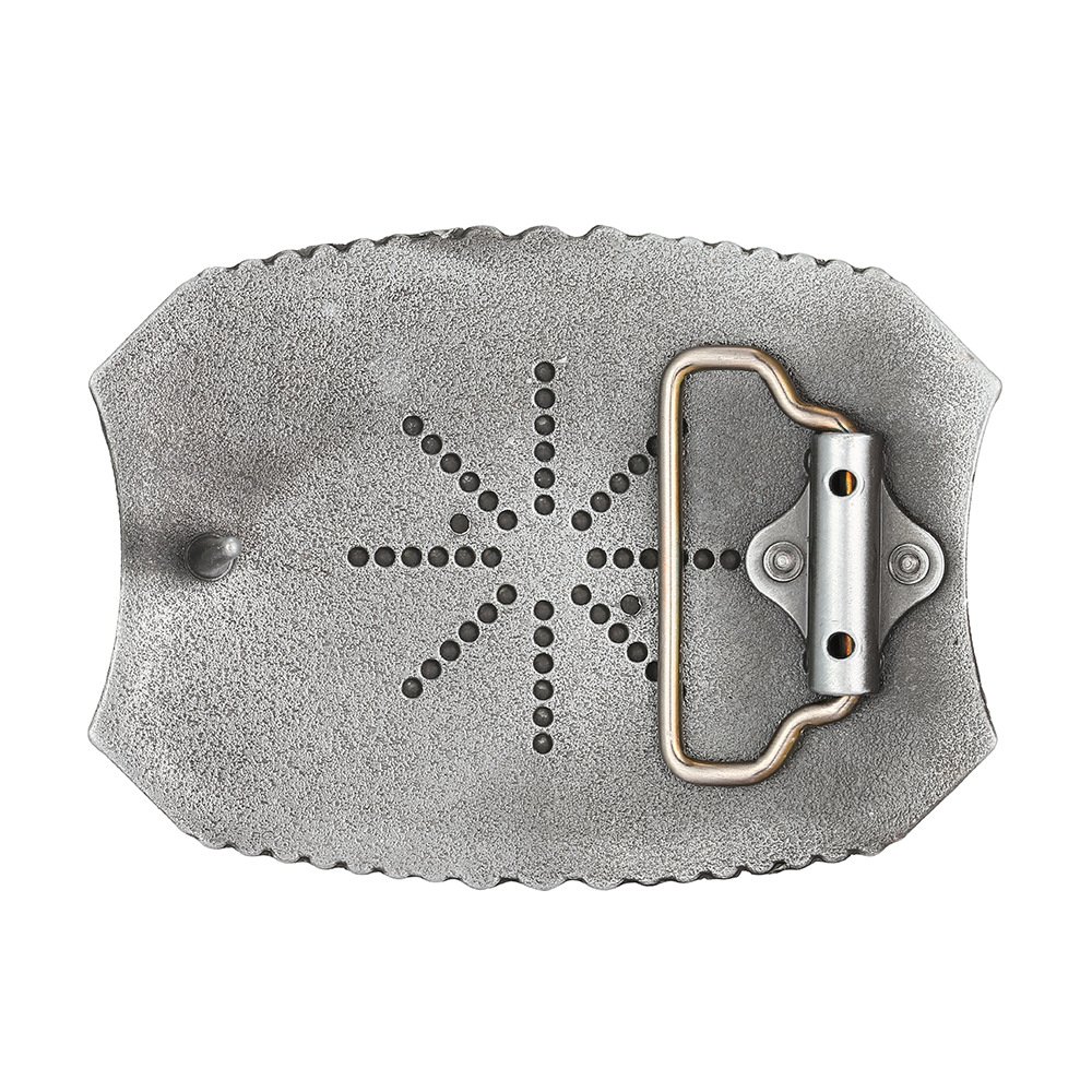 2024 personality high quality Western cowboy Irregular versatile personality 26 Letter belt buckle for leather belt