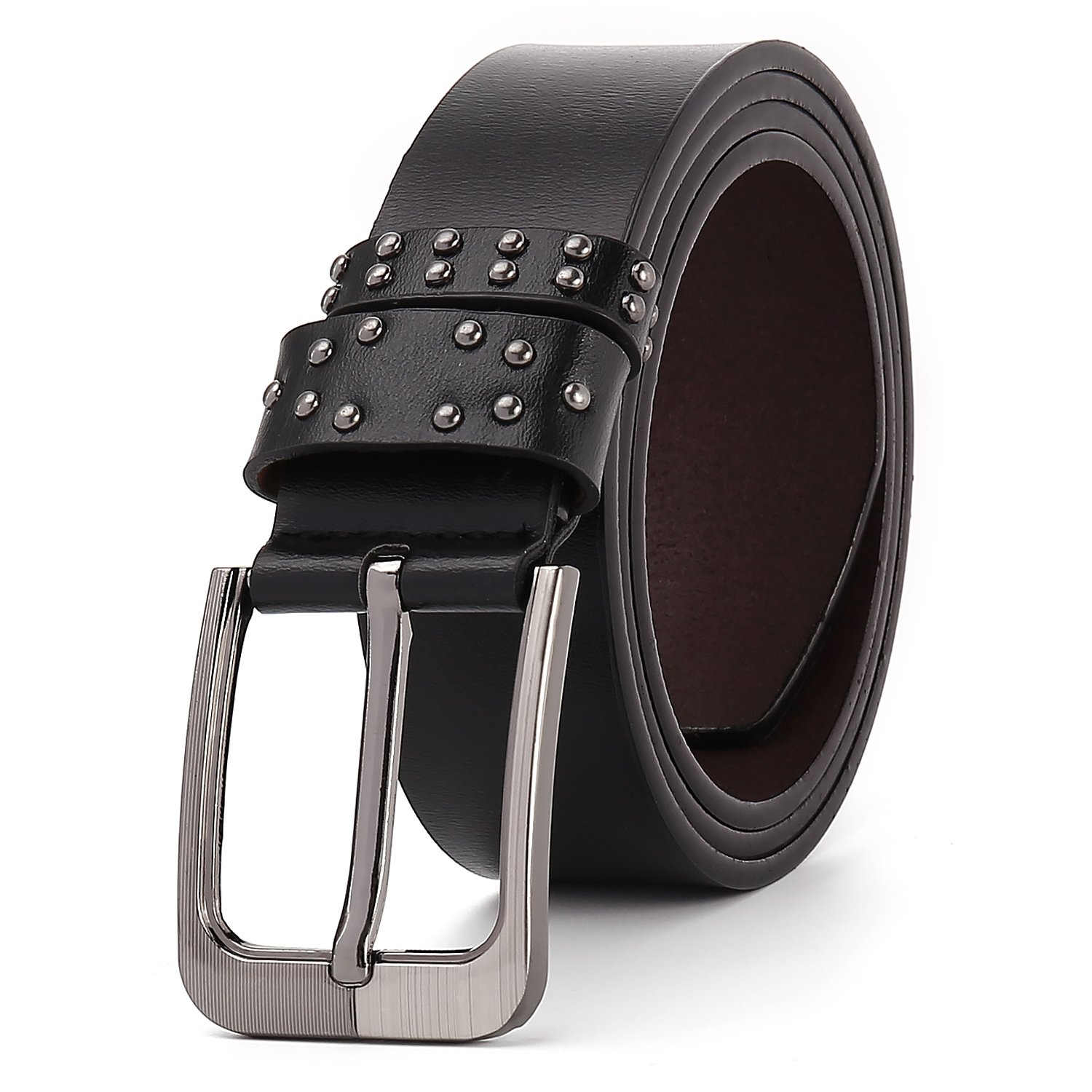 Factory Men's PU alloy buckle belt cheap price leather belt men's jeans belt designed for men