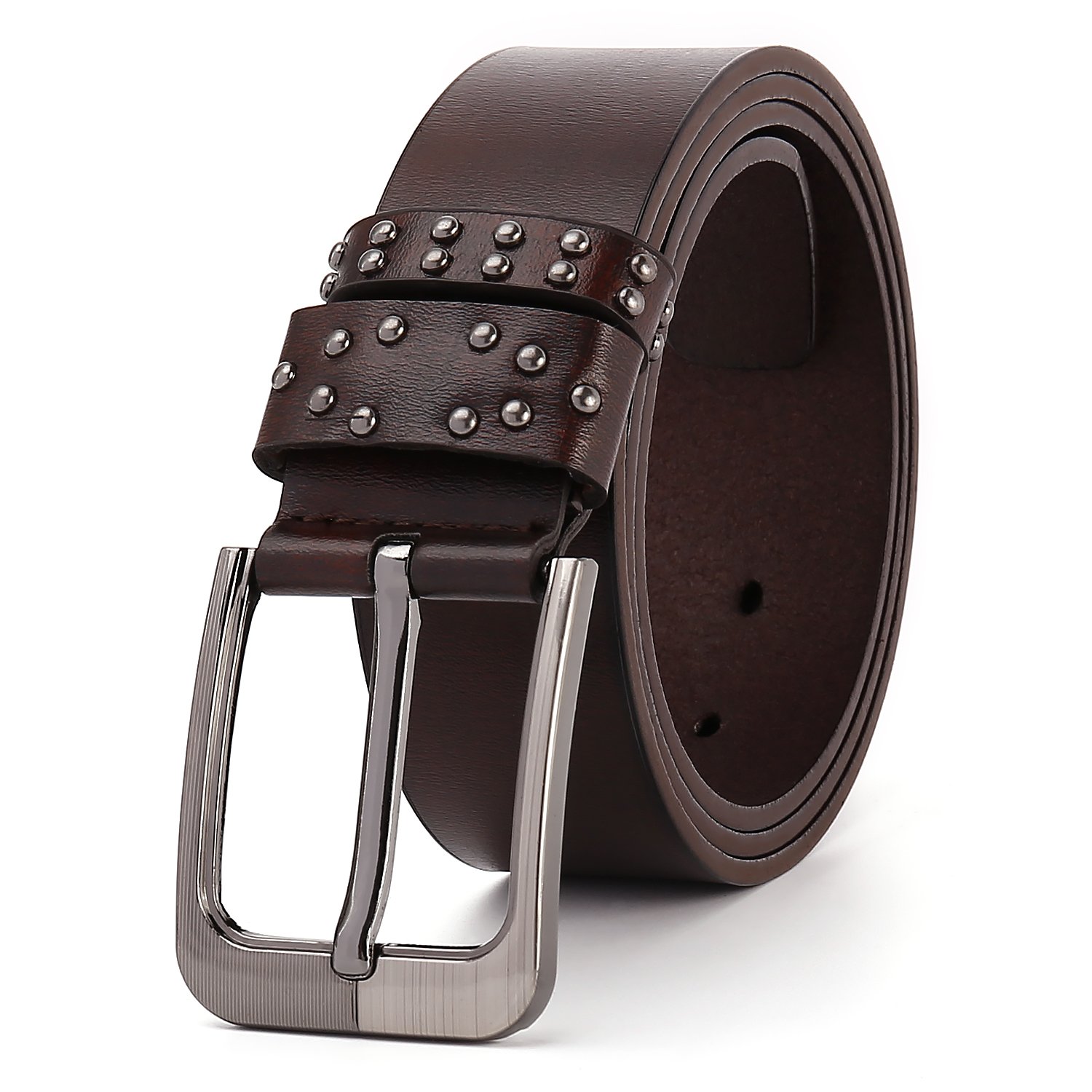 Factory Men's PU alloy buckle belt cheap price leather belt men's jeans belt designed for men