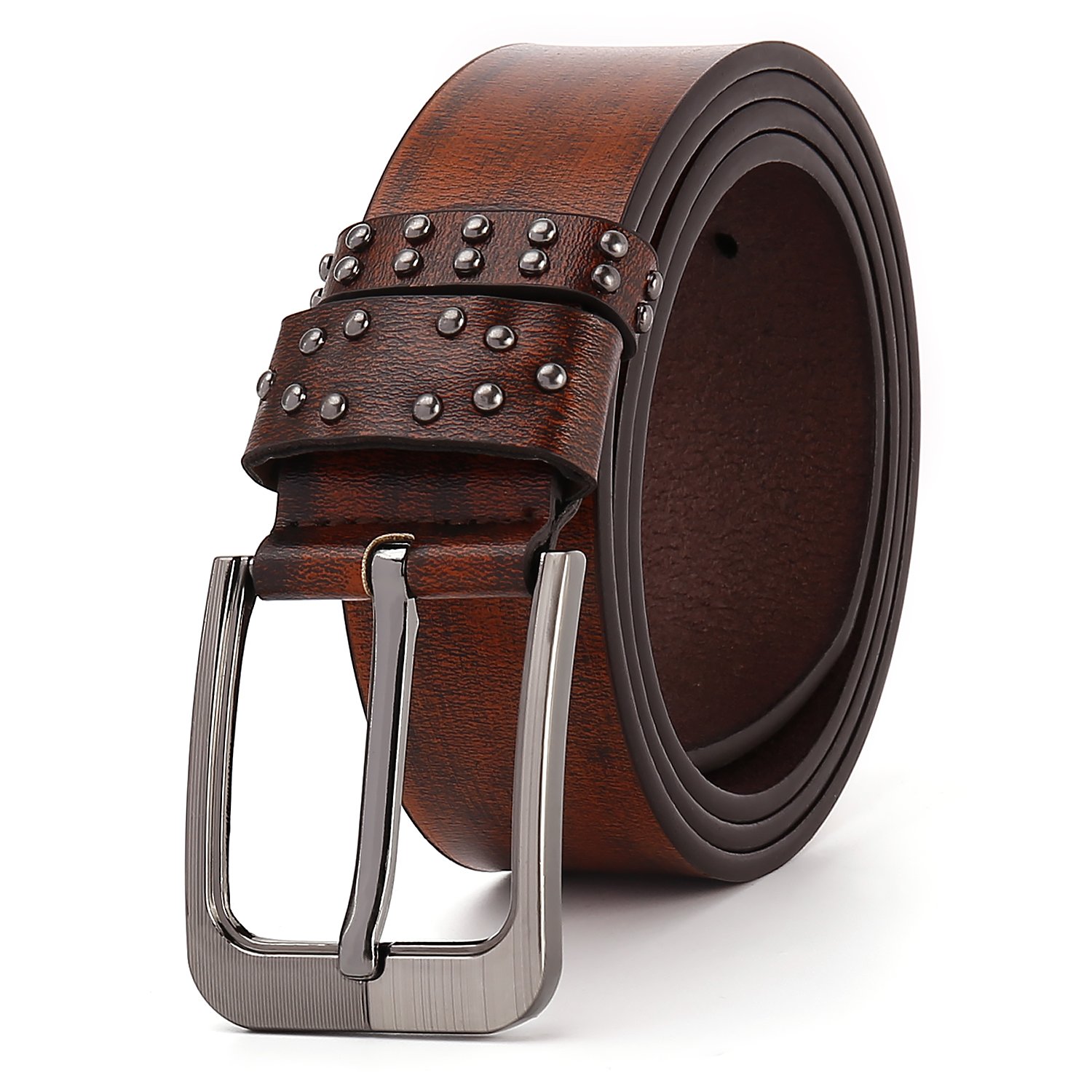 Factory Men's PU alloy buckle belt cheap price leather belt men's jeans belt designed for men