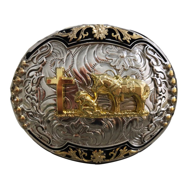 Rodeo Mexico Eagle Cowboy belt Buckle