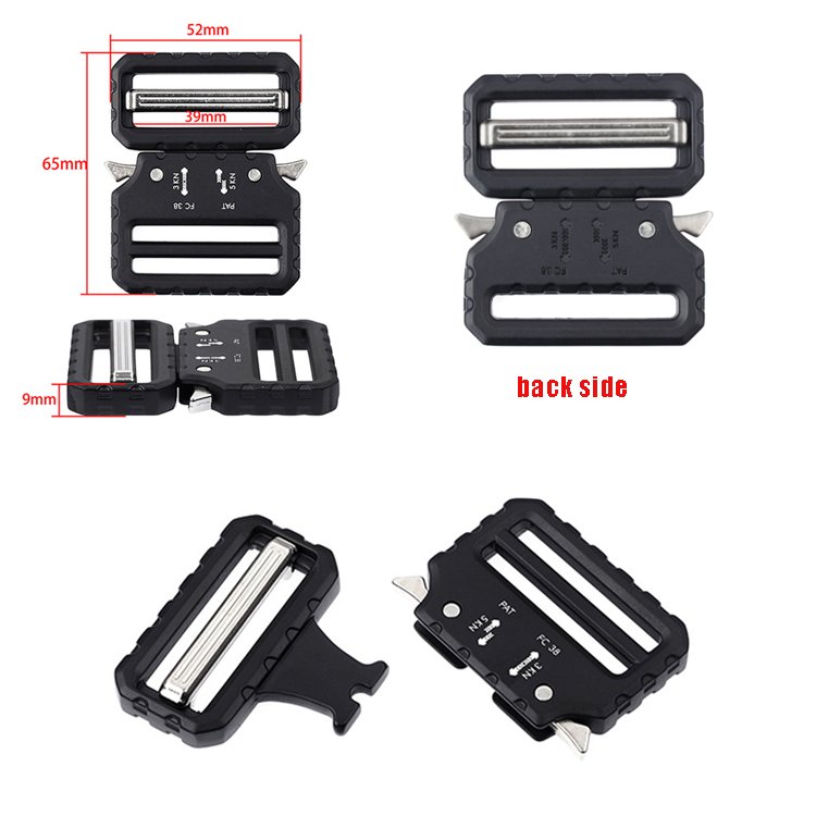 Tactical Buckle Elastic Woven Belt Men's Casual Belt Can Be Customized Logo Tactical Combat Belt