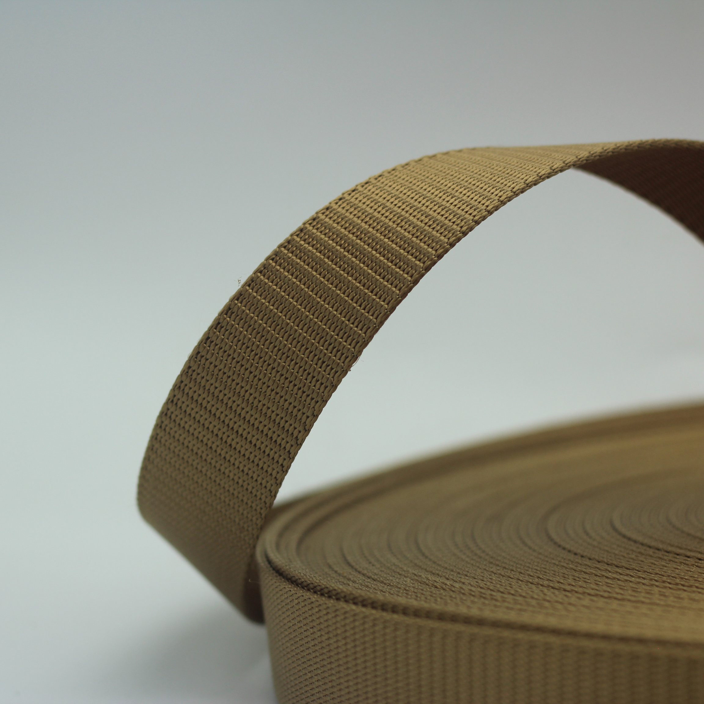 Guangdong factory stock 38mm polyester belt Polyester woven belt fabric belt
