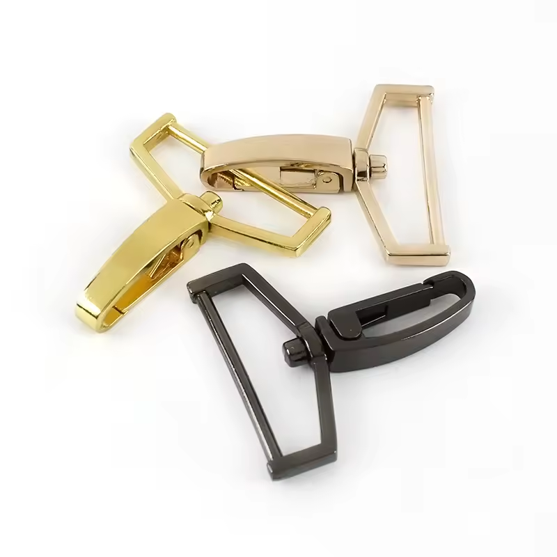 Deepeel H2-3 38mm Luggage Hardware Accessories Handbag Swivel Snap Hook Clips Alloy Clasps Keyring Lobster Dog Buckles