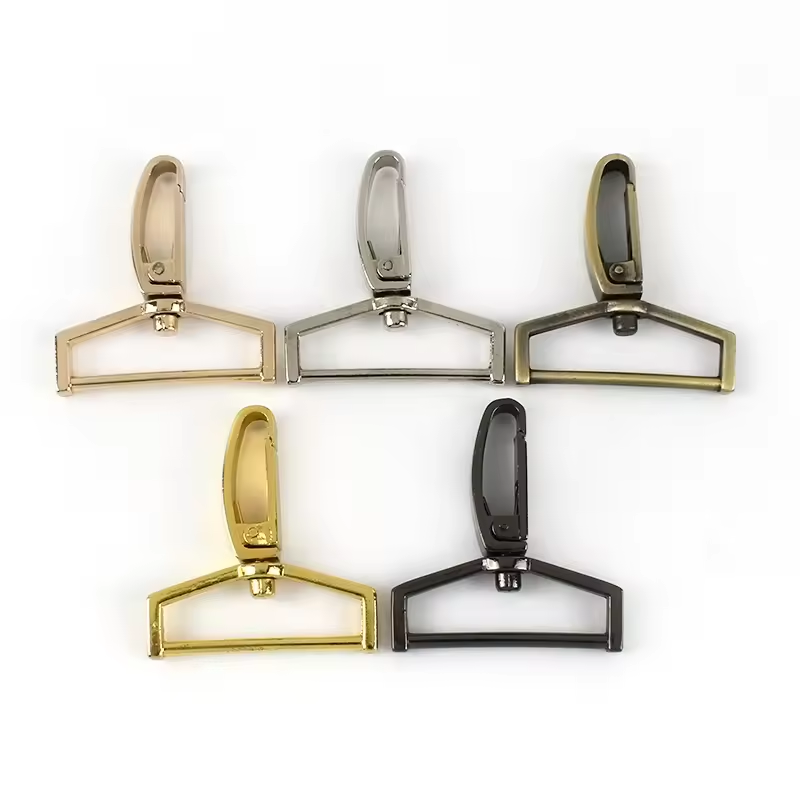 Deepeel H2-3 38mm Luggage Hardware Accessories Handbag Swivel Snap Hook Clips Alloy Clasps Keyring Lobster Dog Buckles