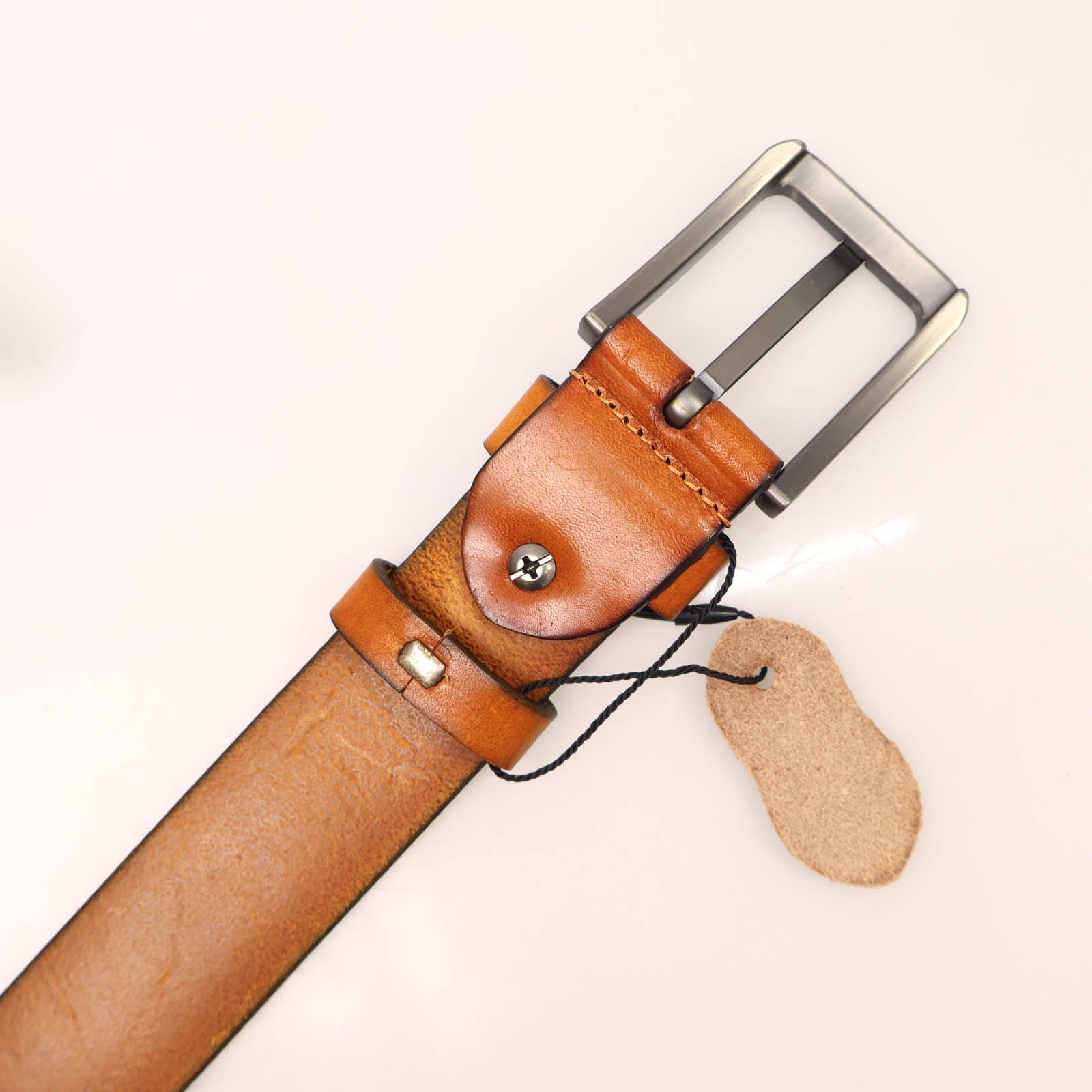 customizable full grain cow leather belt for man alloy pin buckle genuine leather belts for lady fashion casual leather men belt