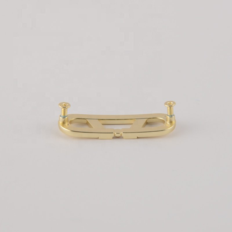 Custom Matte Gold Color Alloy Metal Buckle For Women Dresses