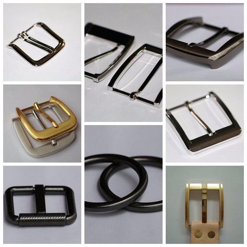 Oem Wholesale Custom High Quality Metal Zinc Alloy Belt Pin Buckle Retro Metal Buckle Belt For Bags Women Men