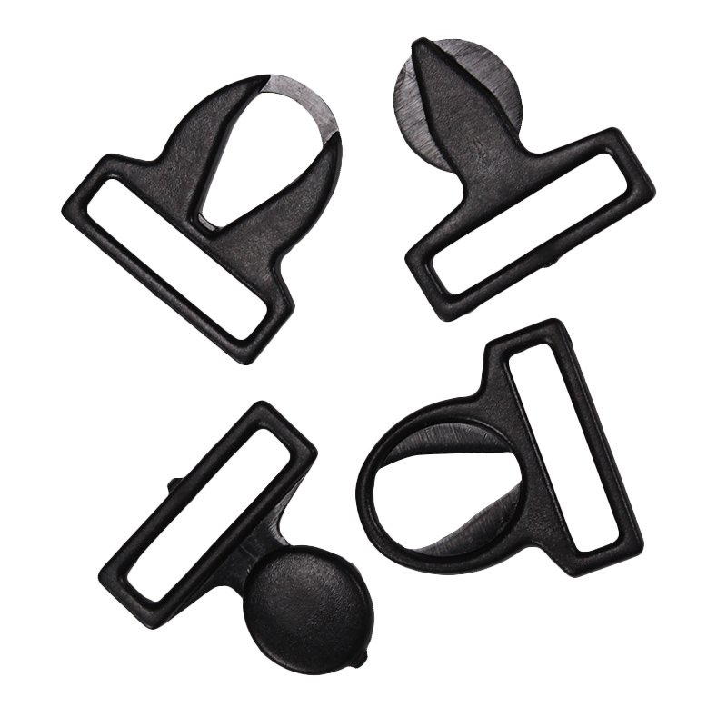 Factory custom swimwear accessory plastic bra front buckles front closure clips