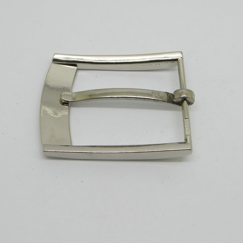 custom logo zinc alloy metal belt buckle 35mm pin buckle for men