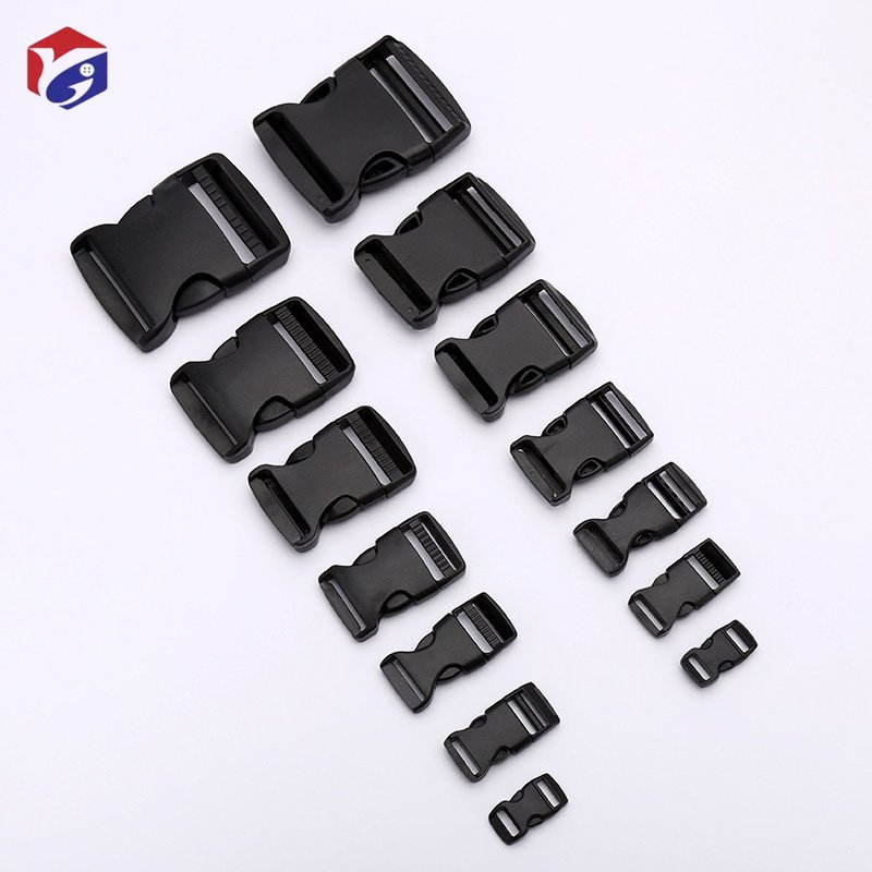 Quick Side Release Plastic Buckles For Webbing DIY Luggage Strap Backpack Replacement Repairing Tri-glide Slide Clip