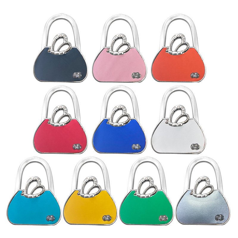 Hot Selling Products Folding Portable Hanging Bag Hook Bag Desktop Creative Purse Hook