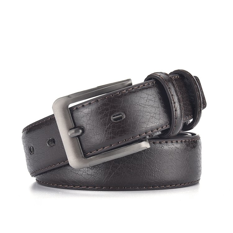 hot sale pin buckle vintage handmade leather belts for men Casual jeans belt