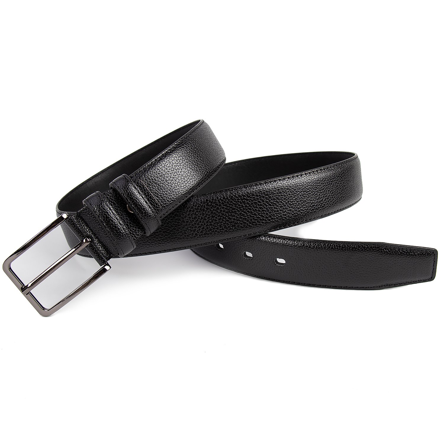 Men's Belt Embossing Process PU Material Pin Buckle Belt Trend Casual Men's Pants Belt