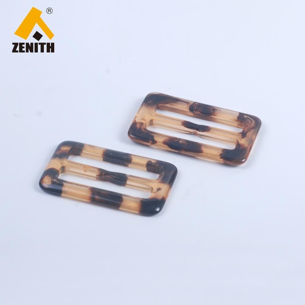 Custom Resin Adjustable Buckle for Coat Waist Buckle KR50042 44