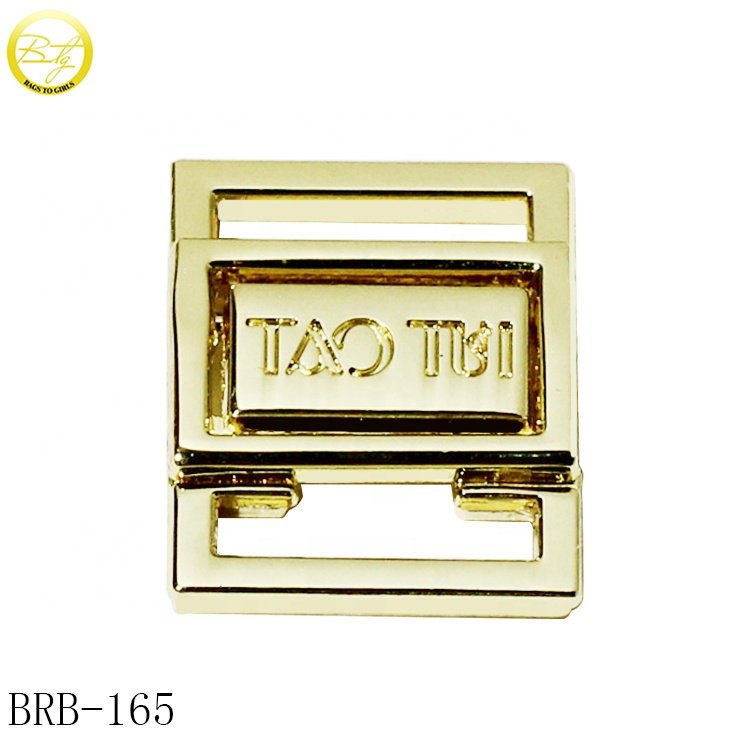 Wholesale bra metal slider buckle cheap price bikini connector logo blanks gold ring buckles adjuster for underwear