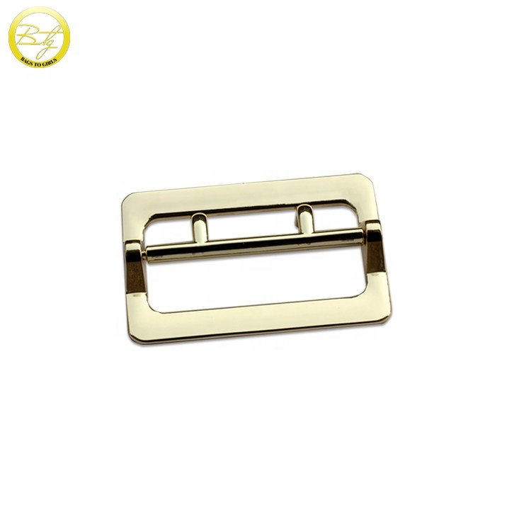 Gold plating wholesale metal bulk belt buckles double pin belt buckles