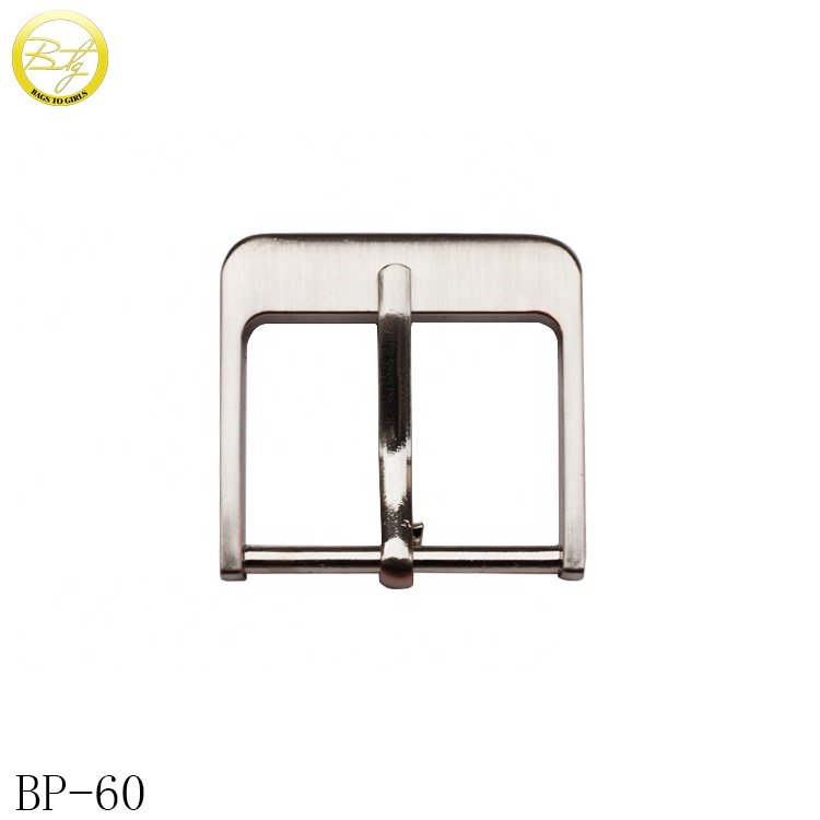 Gold plating wholesale metal bulk belt buckles double pin belt buckles