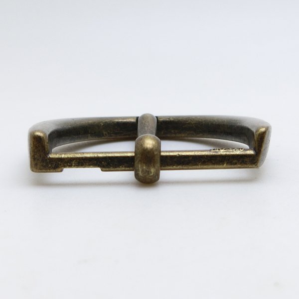 Customized Color 30MM Vintage Clasp Antique Brass Simple Pin Buckle For Man Belt Bag Parts Accessories