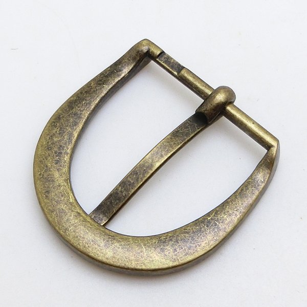 Customized Color 30MM Vintage Clasp Antique Brass Simple Pin Buckle For Man Belt Bag Parts Accessories