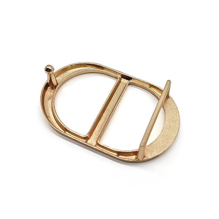 China Manufacturers Zinc Alloy Luggage Bag Strap Buckles 23mm Ring Shape Golden Metal Belt Buckles