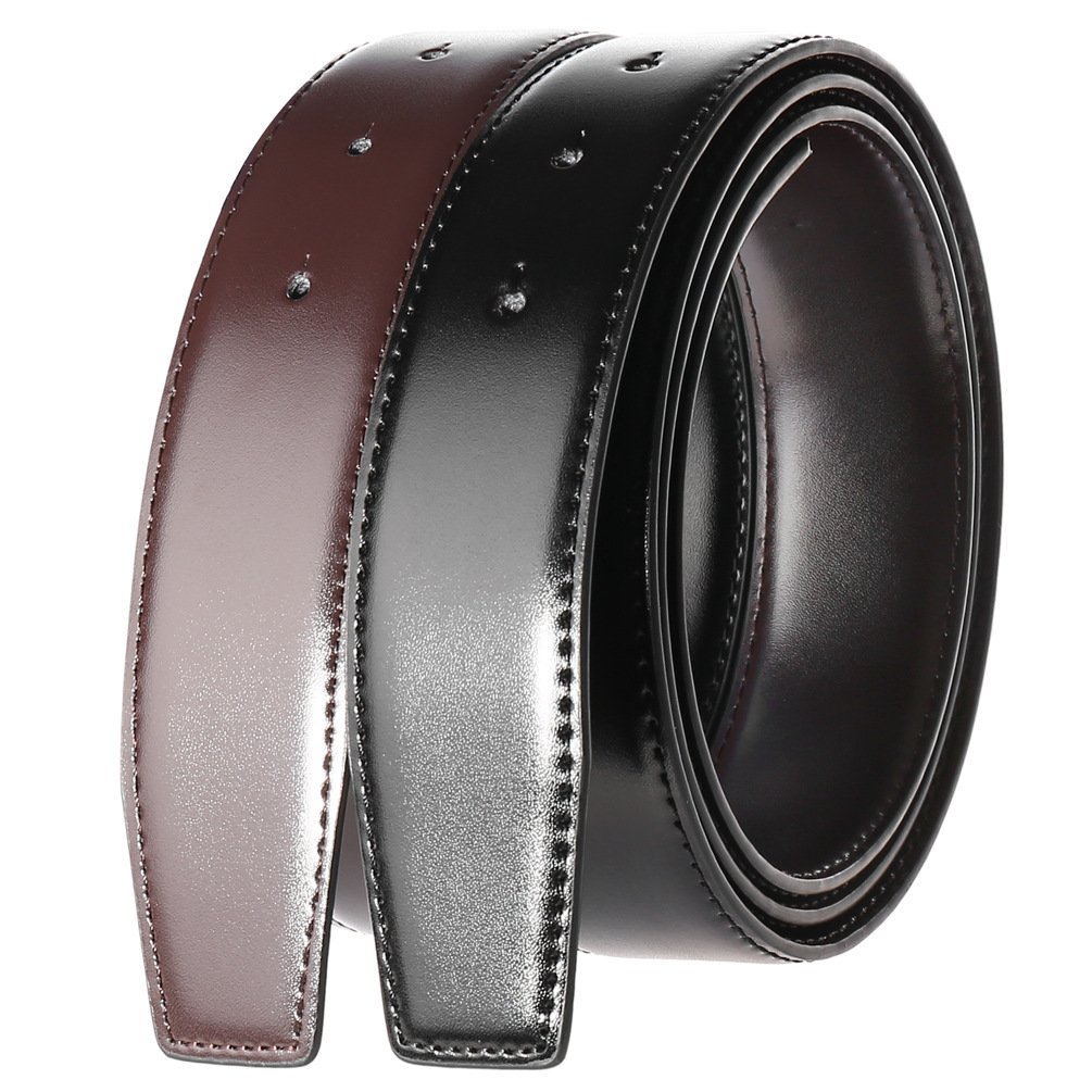 Factory Wholesale OEM Pin Buckle Belt Business Genuine Leather Belts for Jeans