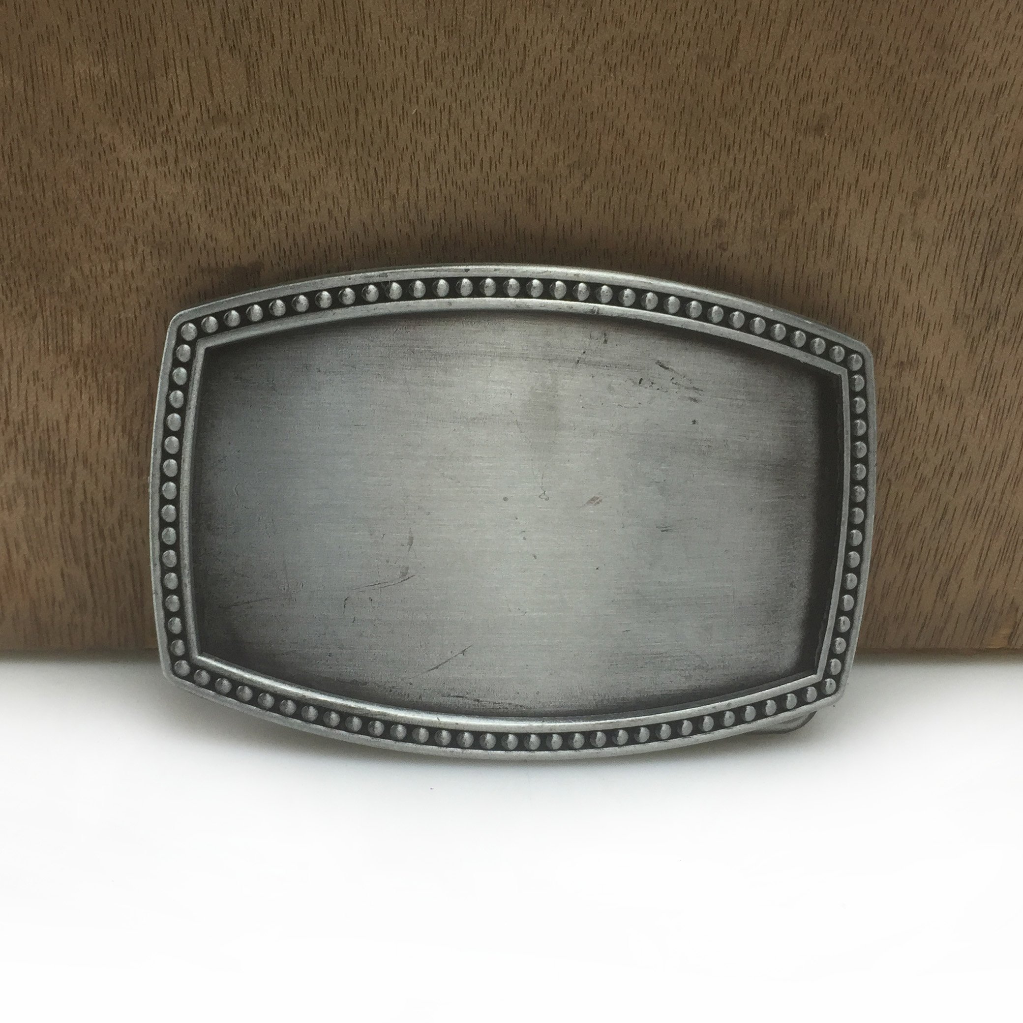 Wholesale custom create your own metal zinc alloy rectangle oval western blank belt buckle personalised belt buckle