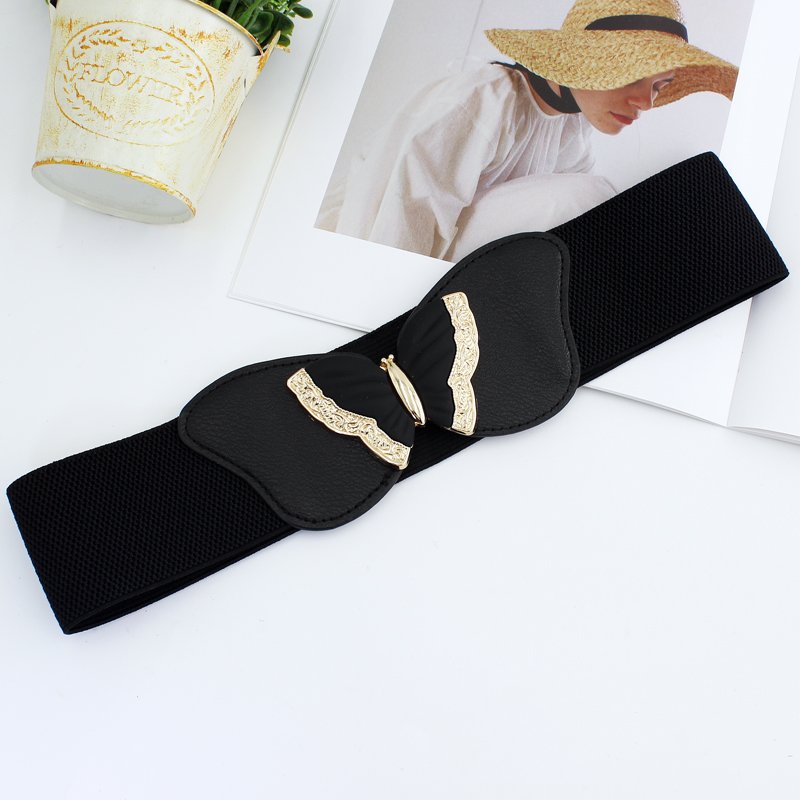 Hot Sale New Vintage Corset Elastic Belts Slimming Body for women Butterfly Painting Buckle Waistband