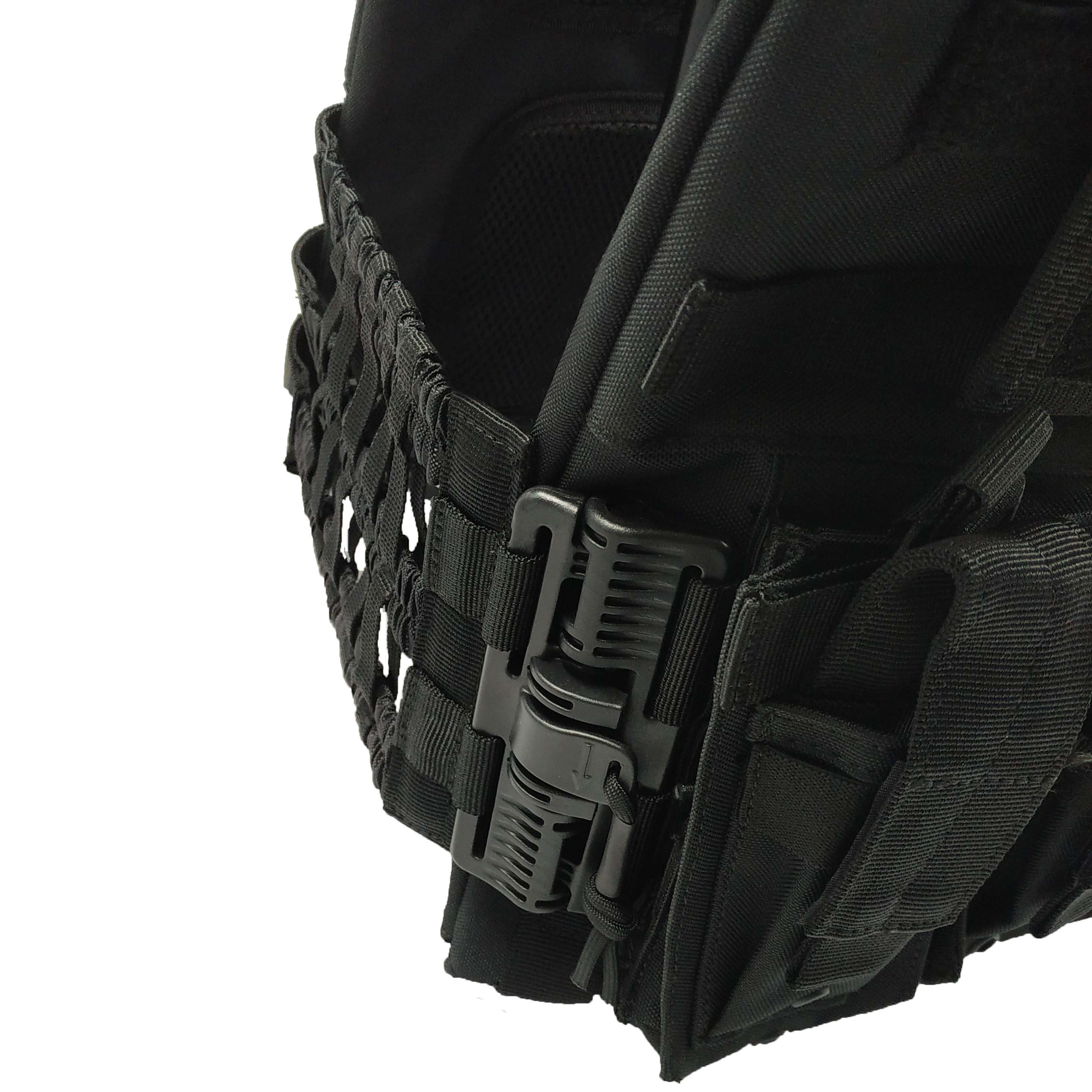 Tesnio High Quality Plastic Belt Quick release slider buckle with Lock for Vest