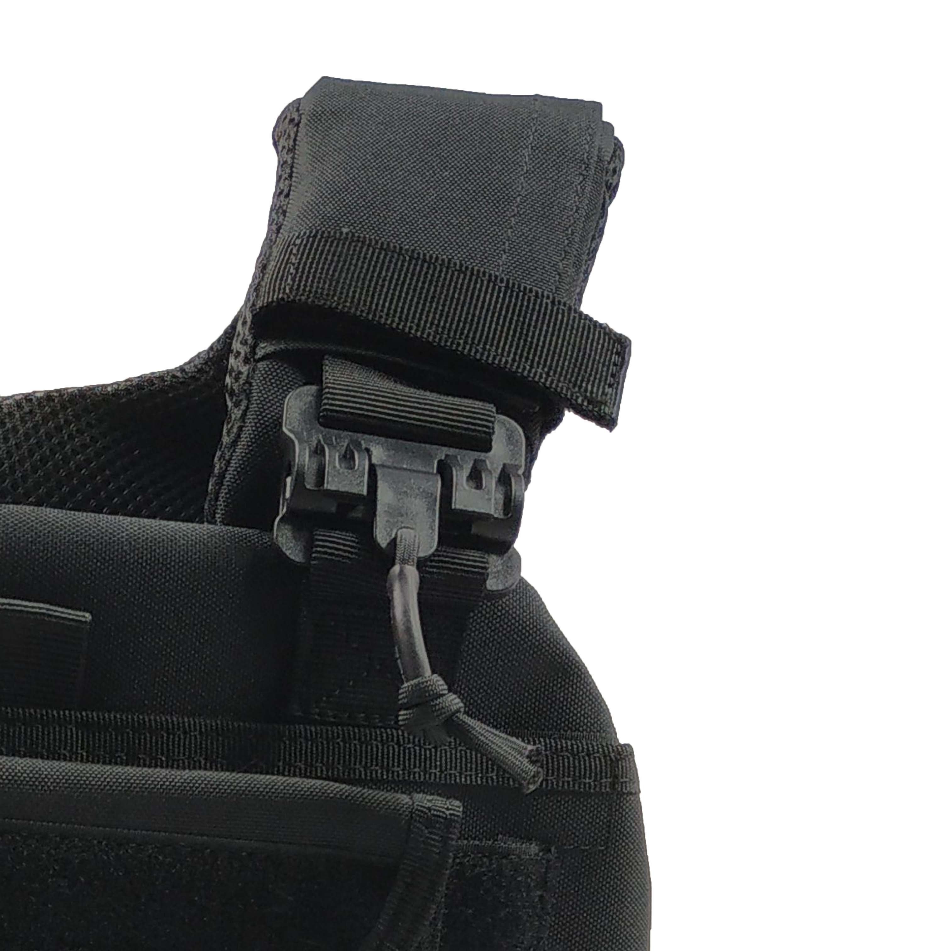 Tesnio High Quality Plastic Belt Quick release slider buckle with Lock for Vest