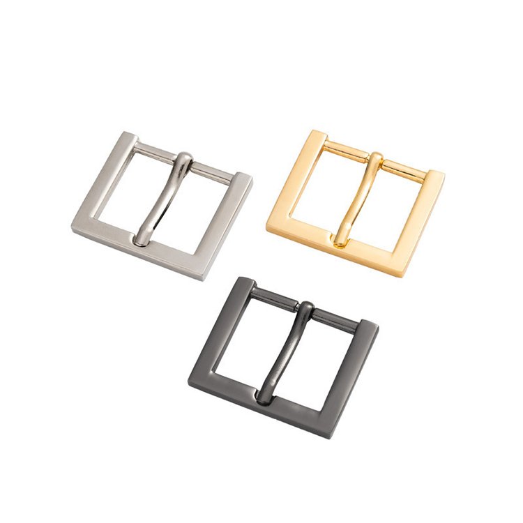 Cheap price bag accessories leather hardware metal square belt buckles strap adjustable buckle