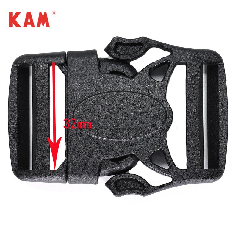 Fashion side release plastic buckle for luggage