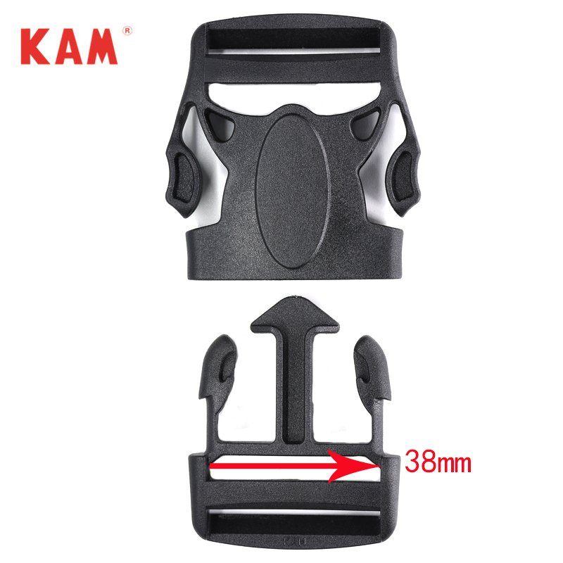 Fashion side release plastic buckle for luggage