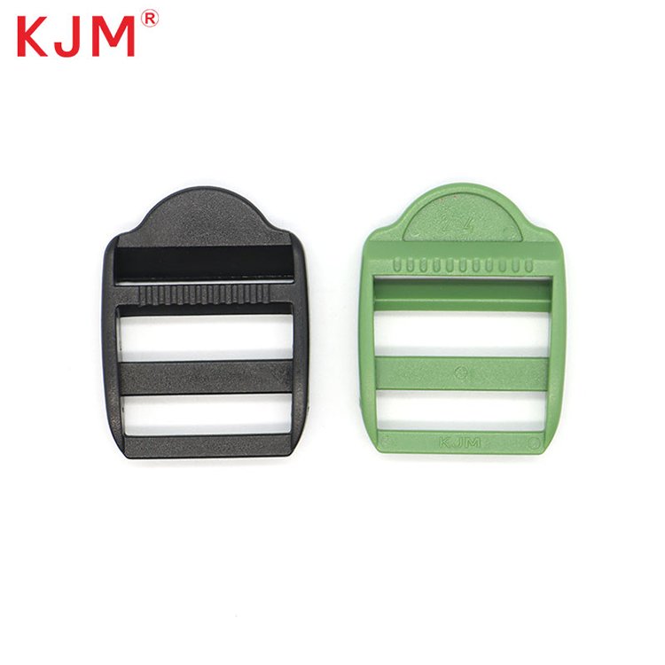 KJM Plastic Ladder Tension Lock 20mm 25mm 32mm 38mm Tri glide Strap Adjuster Buckle for Belt Backpack Camping Bag Belt Suitcase